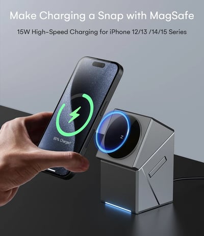 Rotation 3-in-1 Wireless Charger
