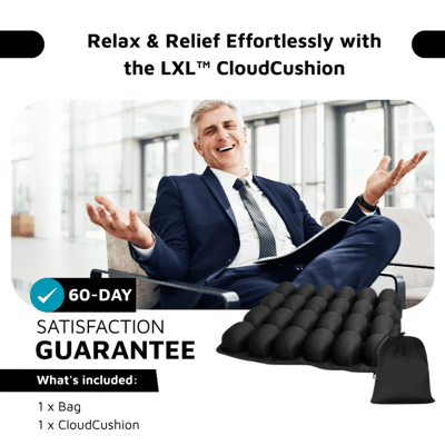 TravelEase CloudComfort Cushion
